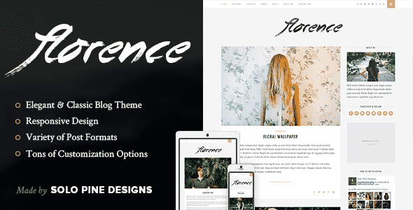 Tema Florence - Template WordPress
