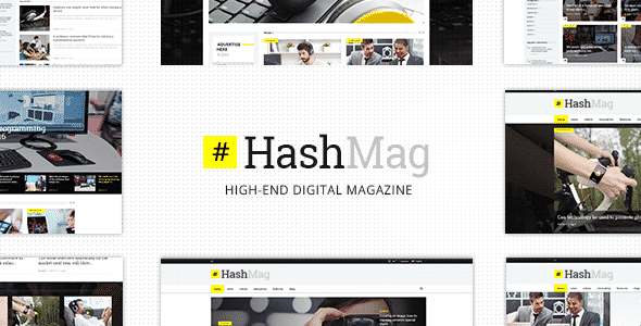 Tema HashMag - Template WordPress