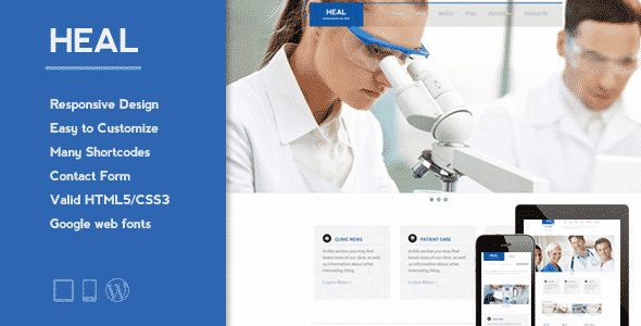 Tema Heal - Template WordPress