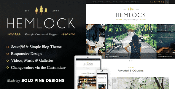 Tema Hemlock - Template WordPress