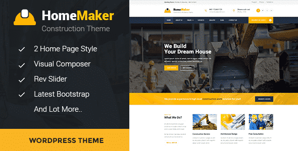 Tema HomeMaker - Template WordPress