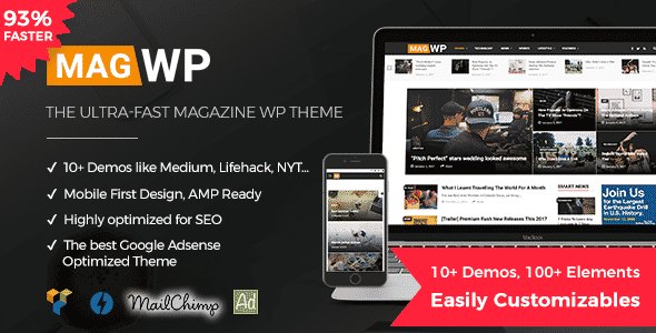 Tema Mag WP - Template WordPress