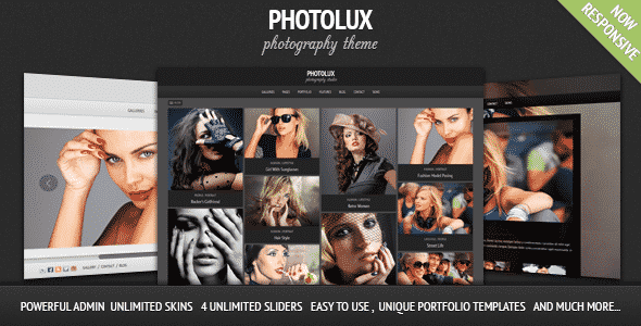 Tema Photolux - Template WordPress