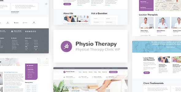 Tema Physio - Template WordPress