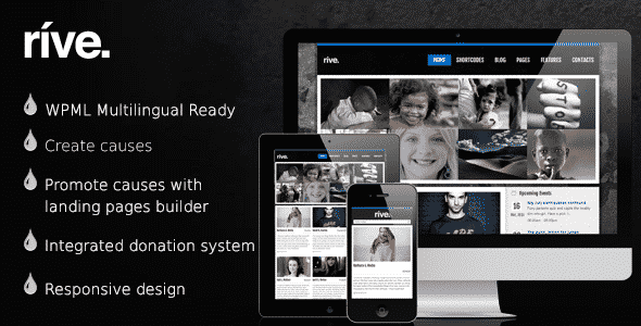 Tema Rive - Template WordPress