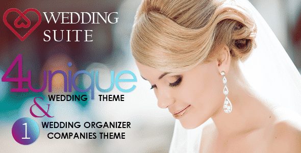 Tema Wedding Suite - Template WordPress