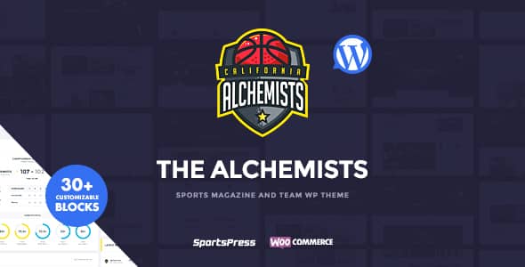 Tema Alchemists - TEmplate WordPress