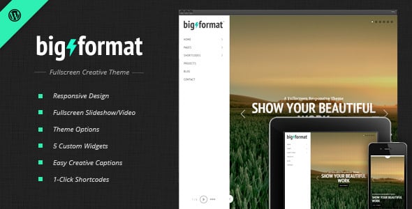 Tema BigFormat - Template WordPress