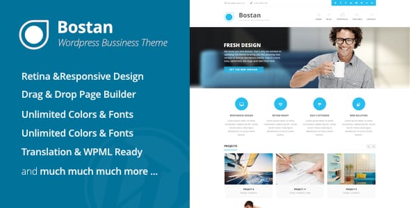 Tema Bostan - Template WordPress