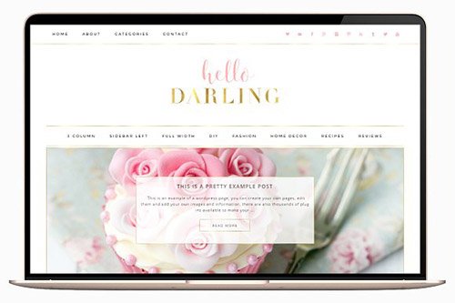Tema Darling - Template WordPress