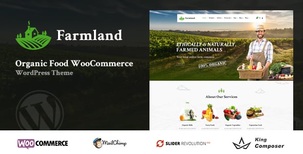Tema Farmland - Template WordPress