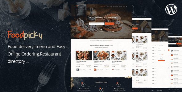 Tema FoodPicky - Template WordPress