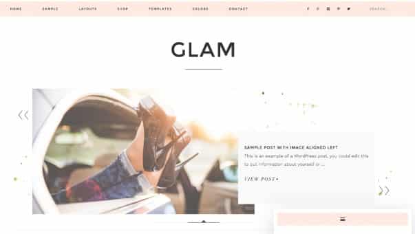 Tema Glam Pro - Template WordPress