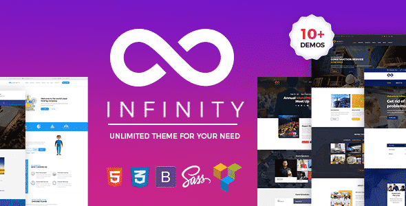 Tema Infinity Themexriver - Template WordPress