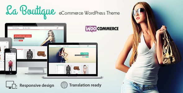 Tema La Boutique - Template WordPress