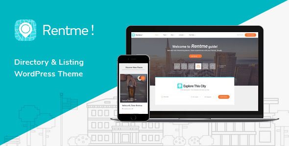 Tema Rentme - Template WordPress