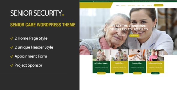 Tema Senior Security - Template WordPress