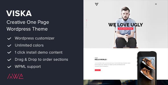 Tema Viska - Template WordPress