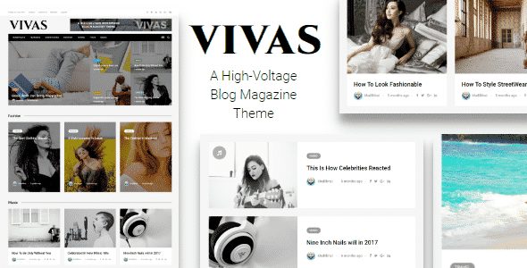 Tema Vivas - Template WordPress