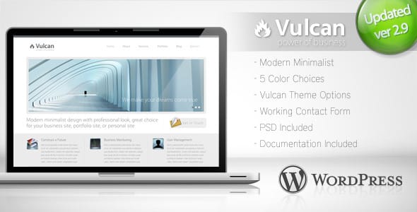 Tema Vulcan - Template WordPress