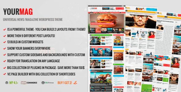 Tema YourMag - Template WordPress