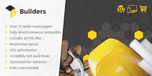 Tema Builders - Template WordPress