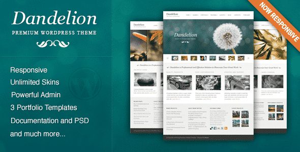 Tema Dandelion - Template WordPress