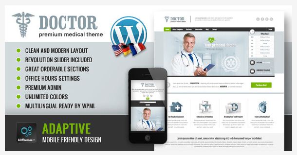 Tema Doctor AIT - Template WordPress
