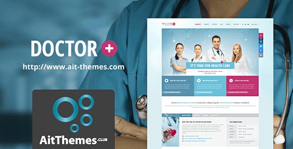 Tema Doctor Plus - Template WordPress
