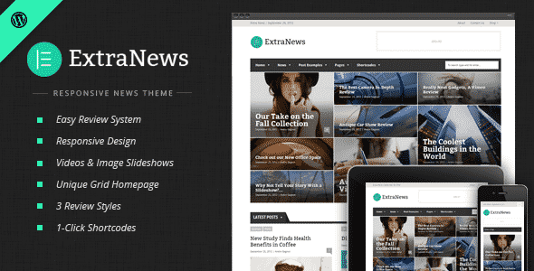 Tema ExtraNews - Template WordPress