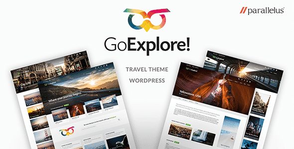 Tema GoExplore - Template WordPress