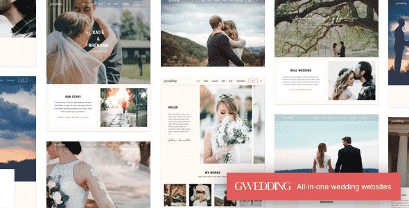 Tema Grand Wedding - Template WordPress