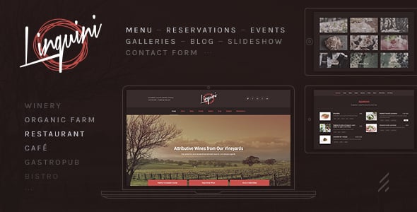 Tema Linguini - Template WordPress