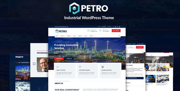 Tema Petro - Template WordPress