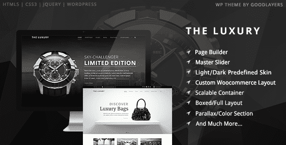 Tema The Luxury - Template WordPress