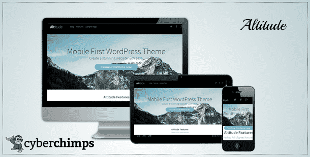 Tema Altitude Cyberchimps - Template WordPress