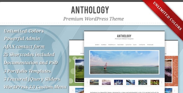 Tema Anthology - Template WordPress