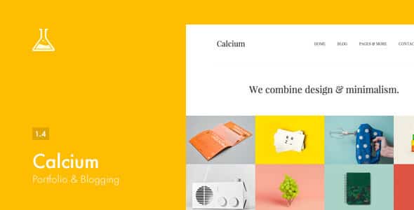 Tema Calcium - Template WordPress