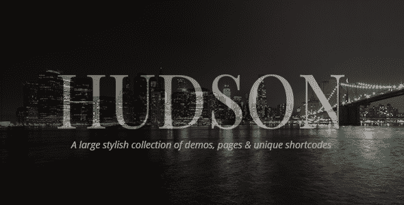 Tema Hudson - Template WordPress