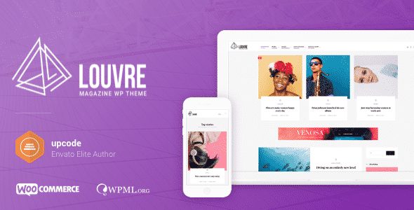 Tema Louvre - Template WordPress