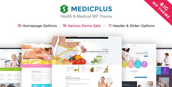 Tema MedicPlus - Template WordPress