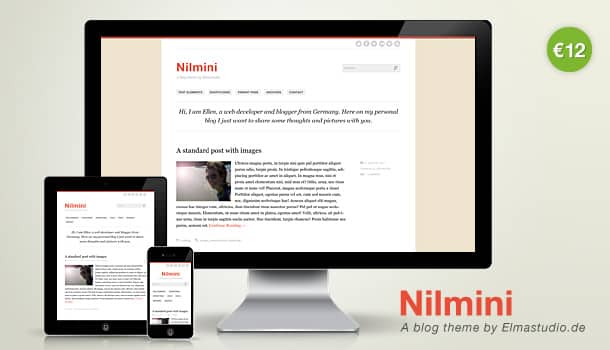 Tema Nilmini - Template WordPress