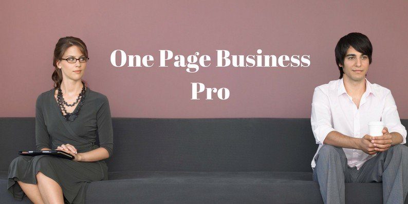 Tema One Page Business Pro - Template WordPress