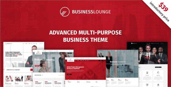 Tema RT-Theme 23 Business Lounge - Template WordPress