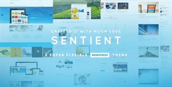 Tema Sentient - Template WordPress