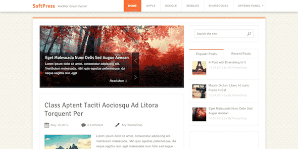 Tema SoftPress - Template WordPress