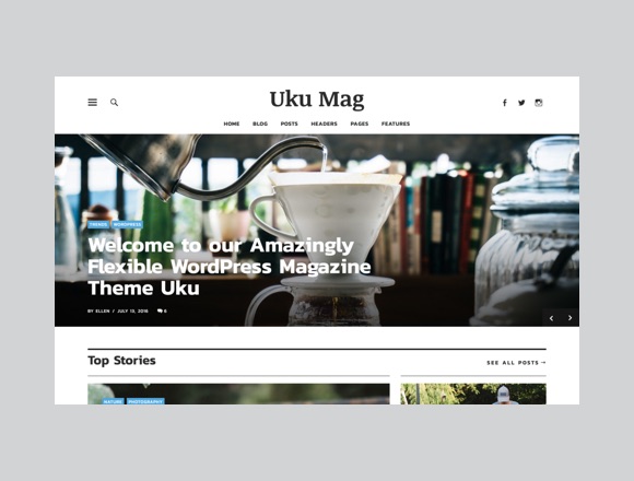 Tema Uku - Template WordPress