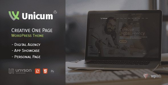Tema Unicum - TEmplate WordPress