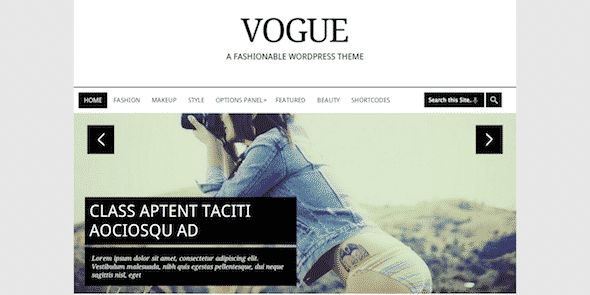 Tema Vogue MyThemeShop - Template WordPress