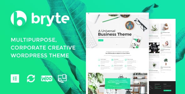 Tema Bryte - TEmplate WordPress
